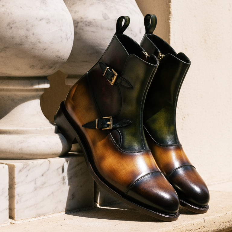 Octavian Buckle Boot